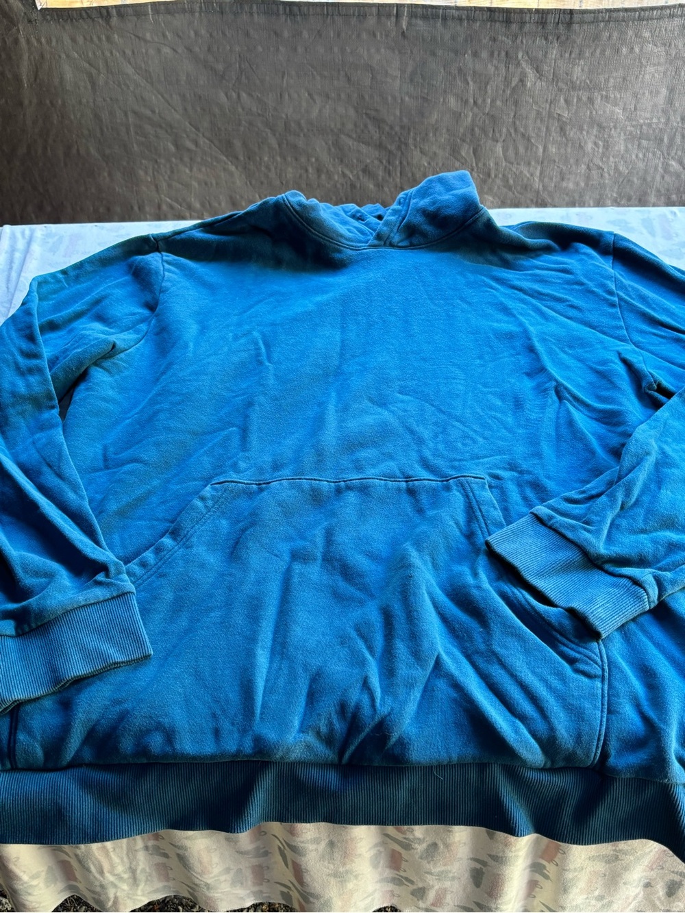 GAP Teal-Blue Crewneck Pullover Sweatshirt